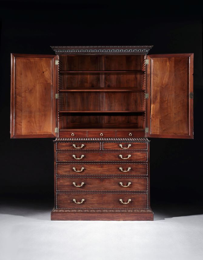 William Vile - A mahogany cabinet | MasterArt